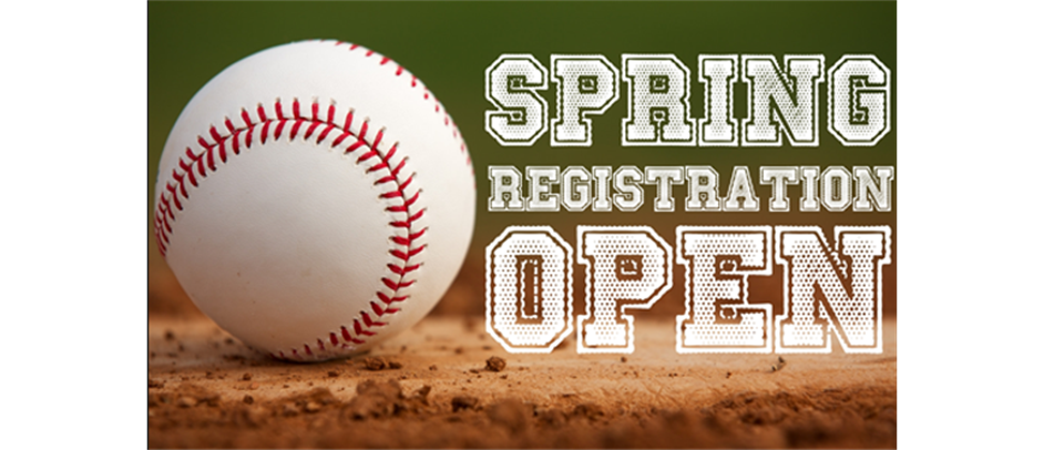 2026 SPRING REGISTRATION IS OPEN