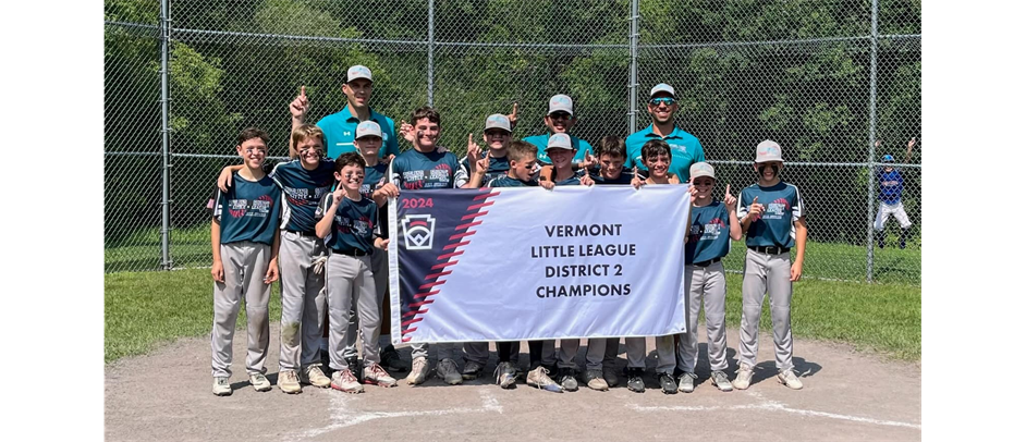 12U Rutland All Stars capture district title!